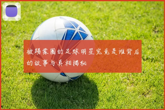 被踢蒙圈的足球明星究竟是谁背后的故事与真相揭秘